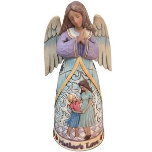 Jim Shore Heartwood Creek Angel Mother's Love Figurine 4009245 Pastel Folk Art